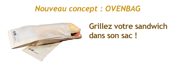 ovenbag sac sandwich pour grill