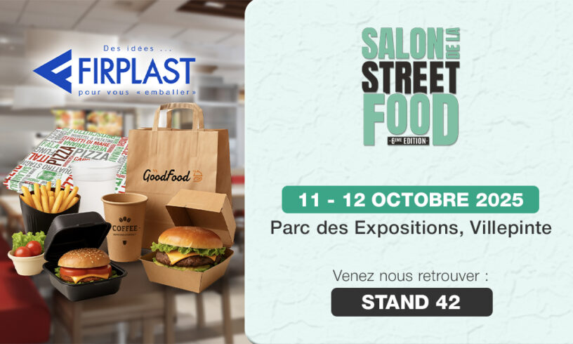 Firplast présent sur le salon Street Food 2025